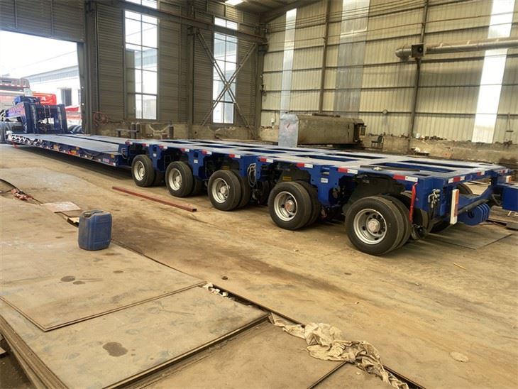 Removable Gooseneck Lowboy Trailer